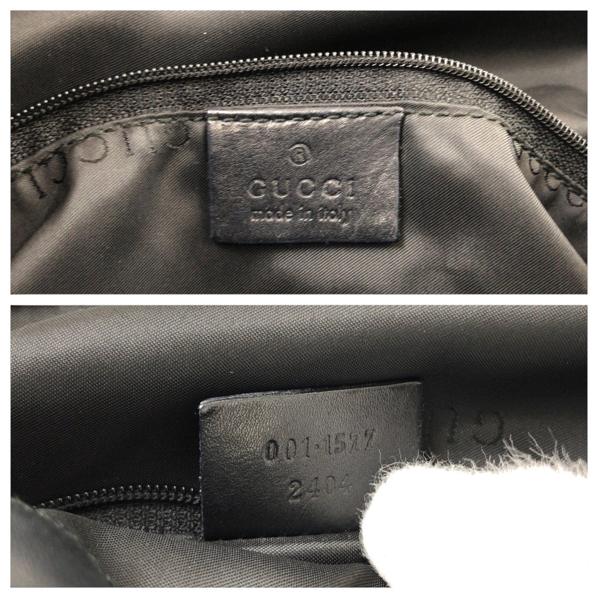 18098
GUCCI グッチ バンブー ブラック 黒 シルバー金具 レザー 001 1577 ショルダーバッグ レディース ABP39