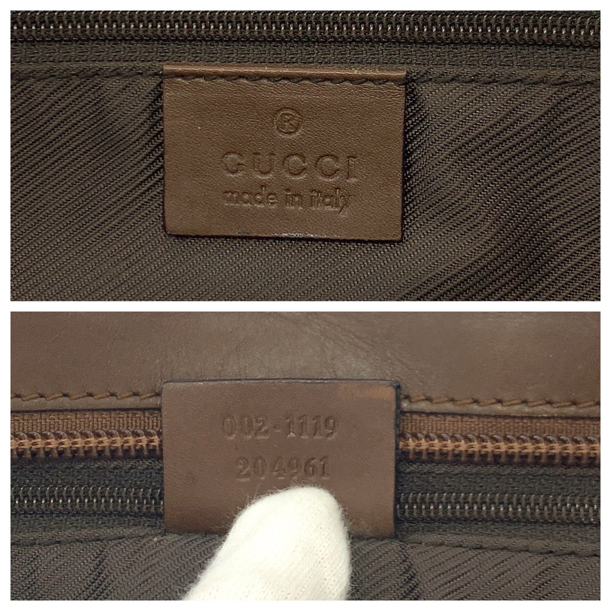 18106
GUCCI グッチ ブラウン ベージュ シルバー金具 GGキャンバス 002 1119 トートバッグ ショルダーバッグ レディース AB34