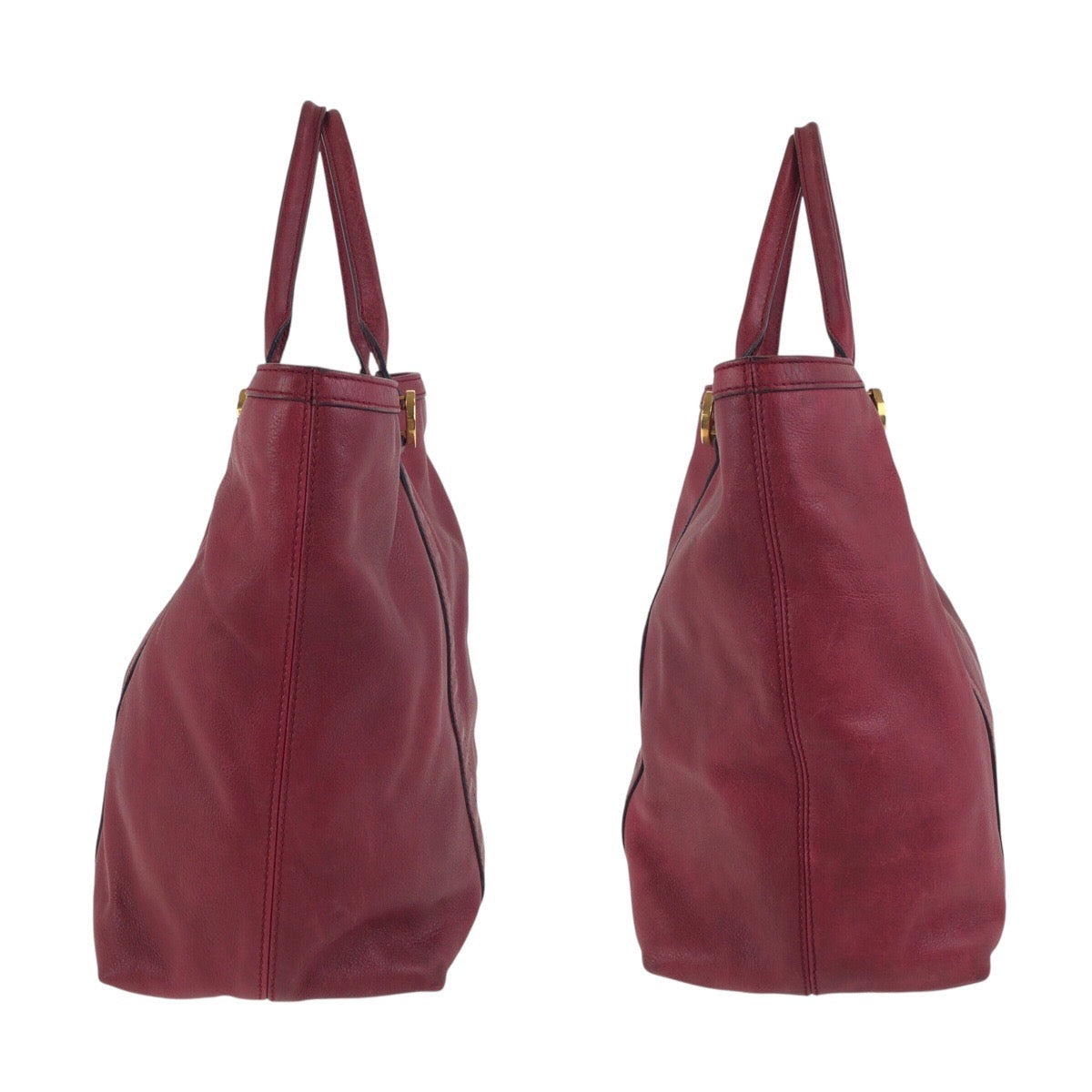 18123
GUCCI グッチ インターロッキング レッド ゴールド金具 レザー 336756 トートバッグ ショルダーバッグ レディース AB39