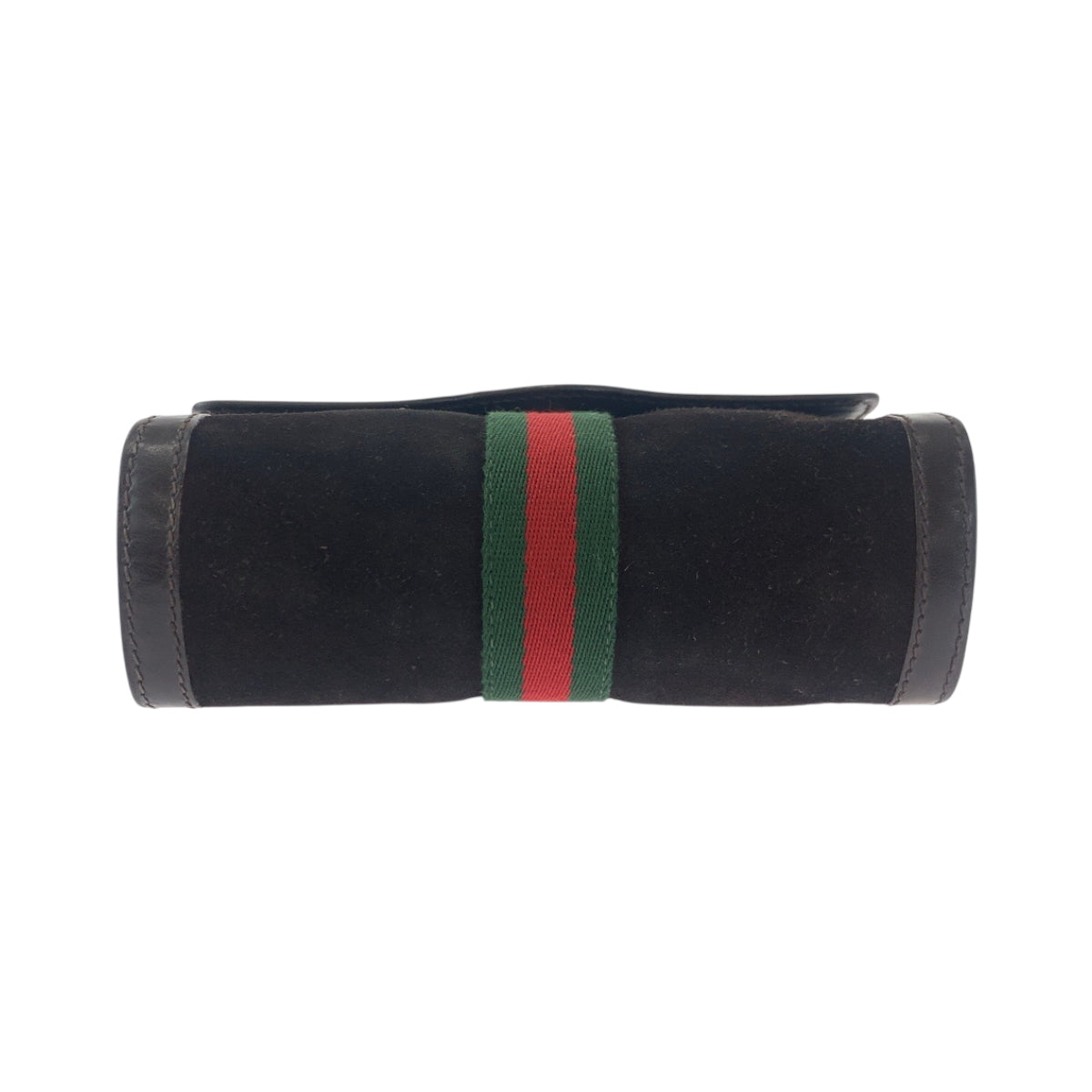18136
GUCCI グッチ オールドグッチ シェリーライン グッチパフューム ブラウン ゴールド金具 スウェード クラッチバッグ セカンドバッグ  レディース ABP25