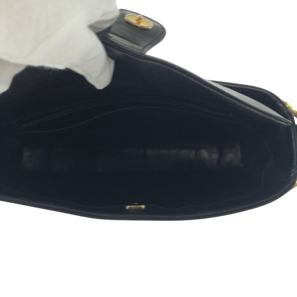 18138
GUCCI グッチ ブラック 黒 ゴールド金具 GGキャンバス ホーボー ショルダーバッグ レディース ABP50