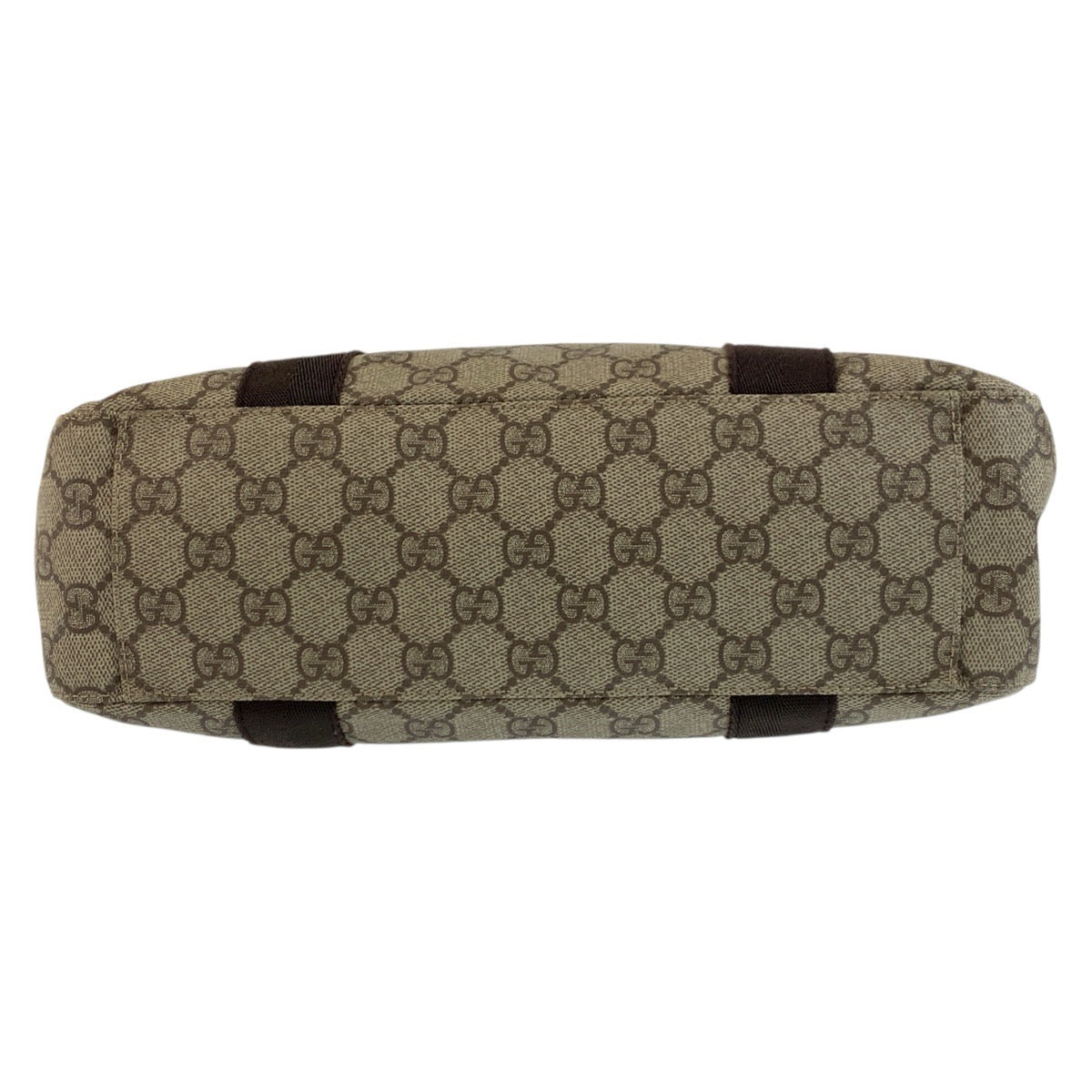 18139
GUCCI グッチ ベージュ ブラウン GGスプリームキャンバス / レザー 141976 トートバッグ ハンドバッグ  レディース AB24