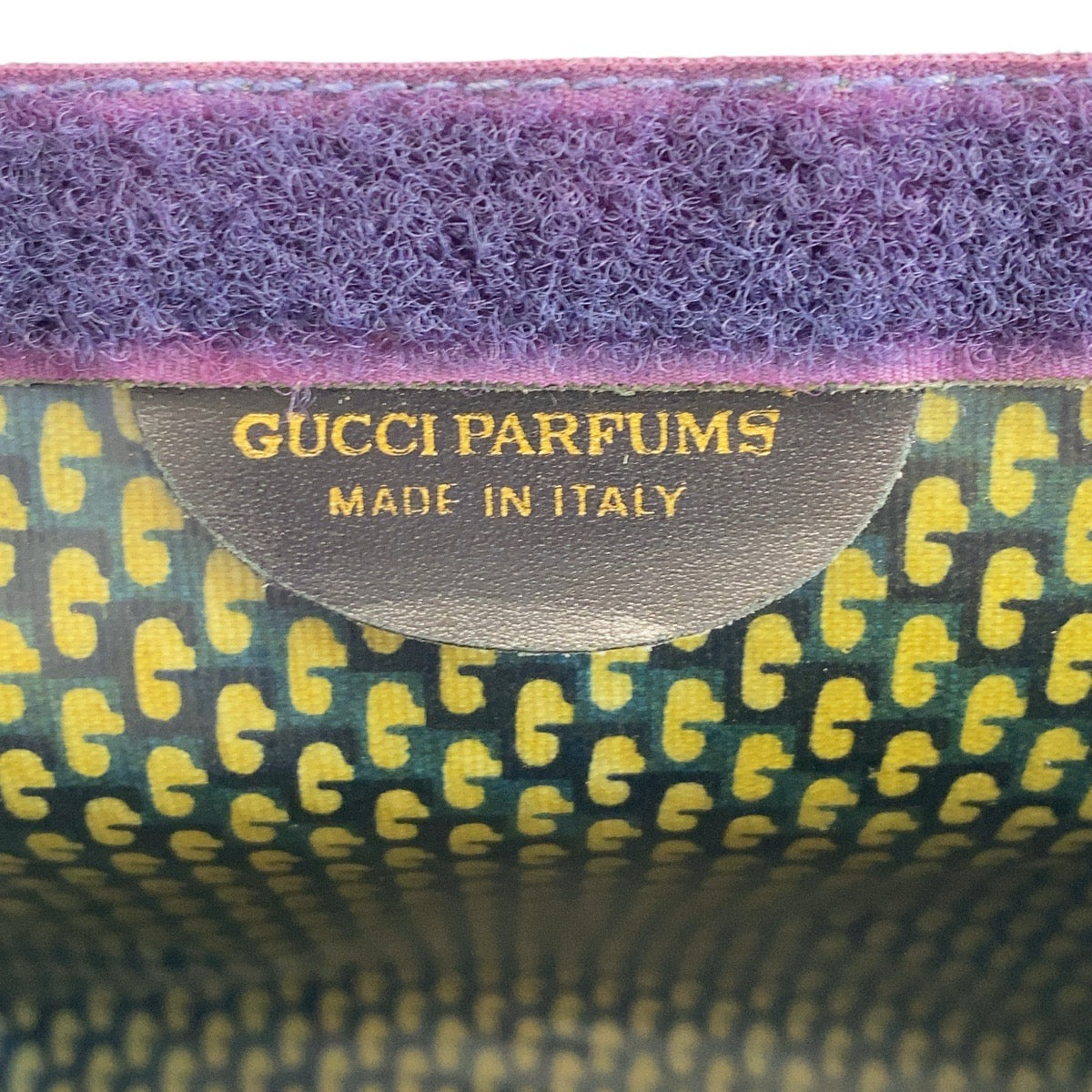 18147
GUCCI グッチ ヴィンテージ オールドグッチ シェリーライン ネイビー ブラック スウェード / レザー クラッチバッグ セカンドバッグ  メンズ AB19