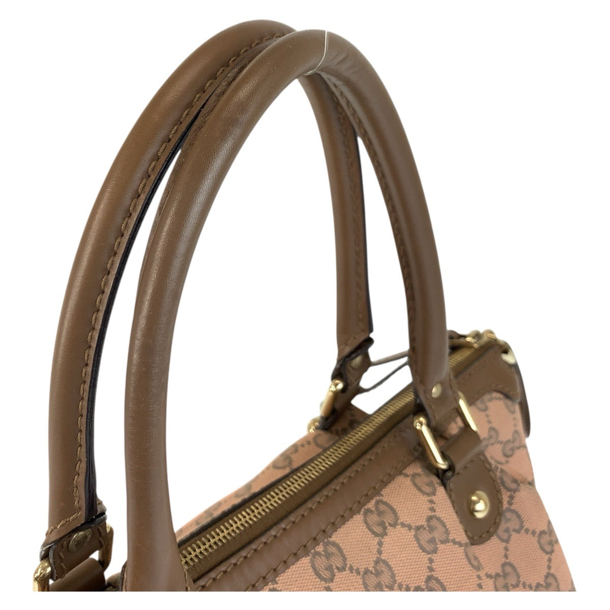 18150
GUCCI グッチ スーキー ピンク ブラウン ゴールド金具 GGキャンバス / レザー 247902 ショルダーバッグ トートバッグ 2way  レディース ABP48