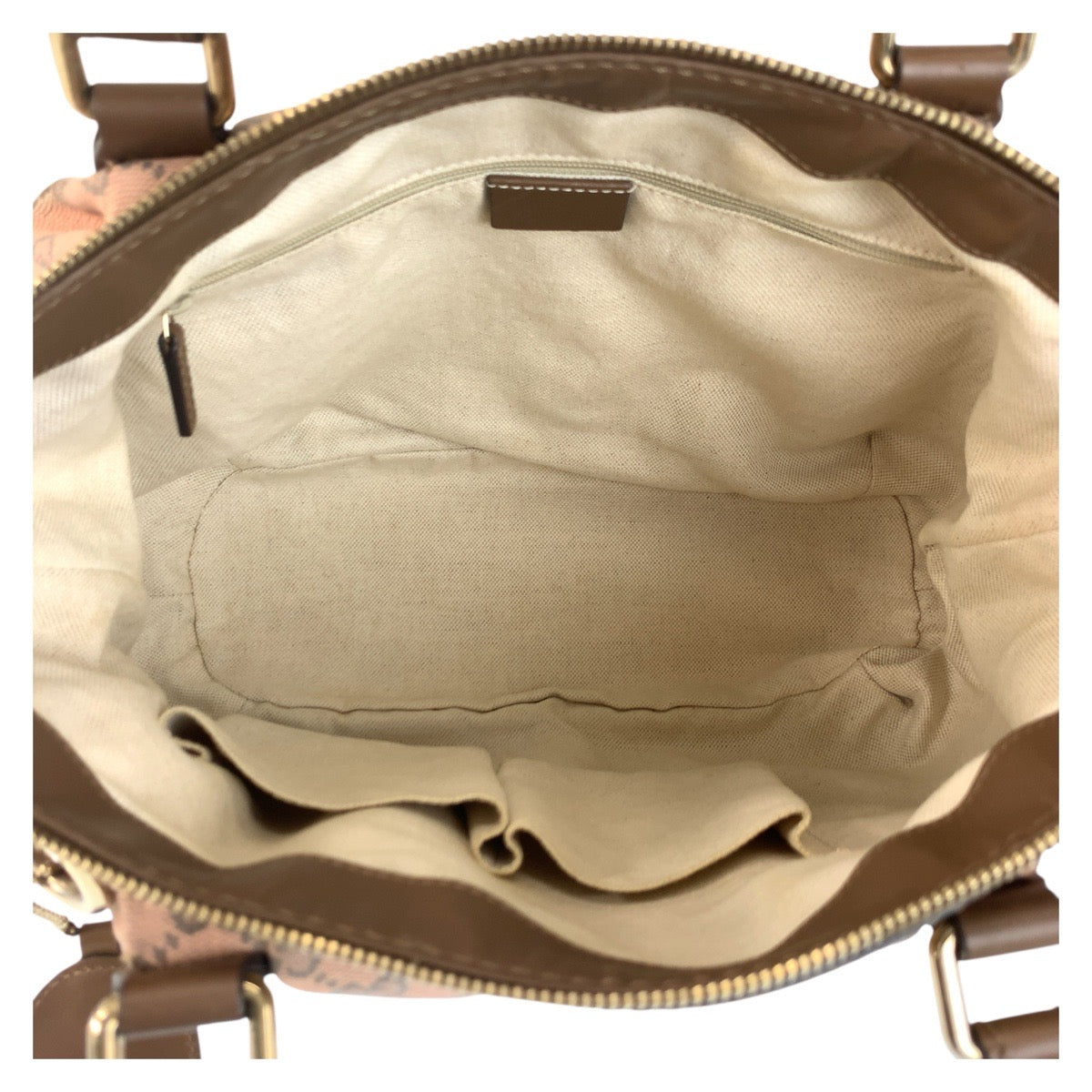 18150
GUCCI グッチ スーキー ピンク ブラウン ゴールド金具 GGキャンバス / レザー 247902 ショルダーバッグ トートバッグ 2way  レディース ABP48
