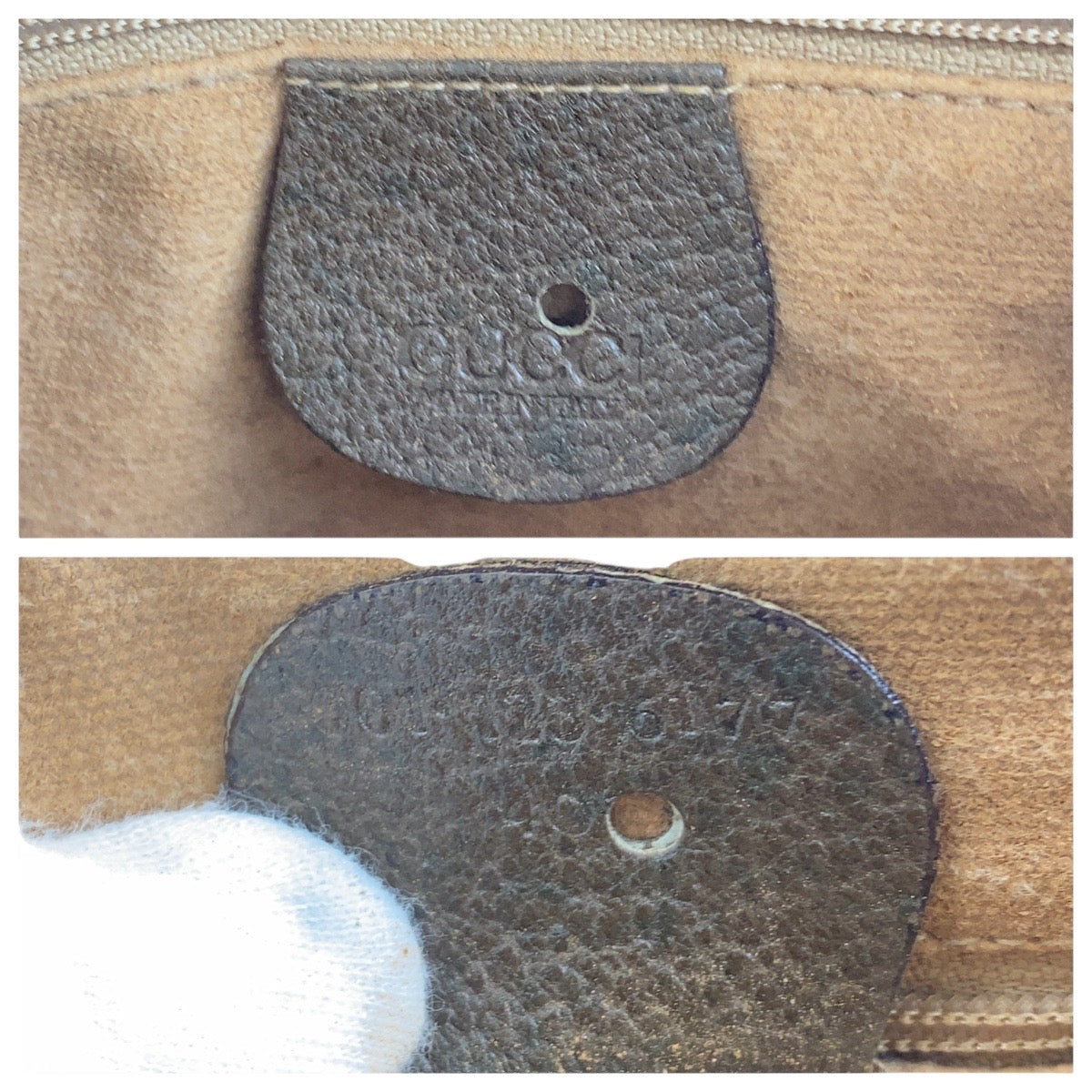 18155
GUCCI グッチ ヴィンテージ オールドグッチ シェリーライン べージュ ブラウン ゴールド金具 GGスプリームキャンバス / PVC 001 123 6177 ショルダーバッグ 斜め掛け  レディース AB36