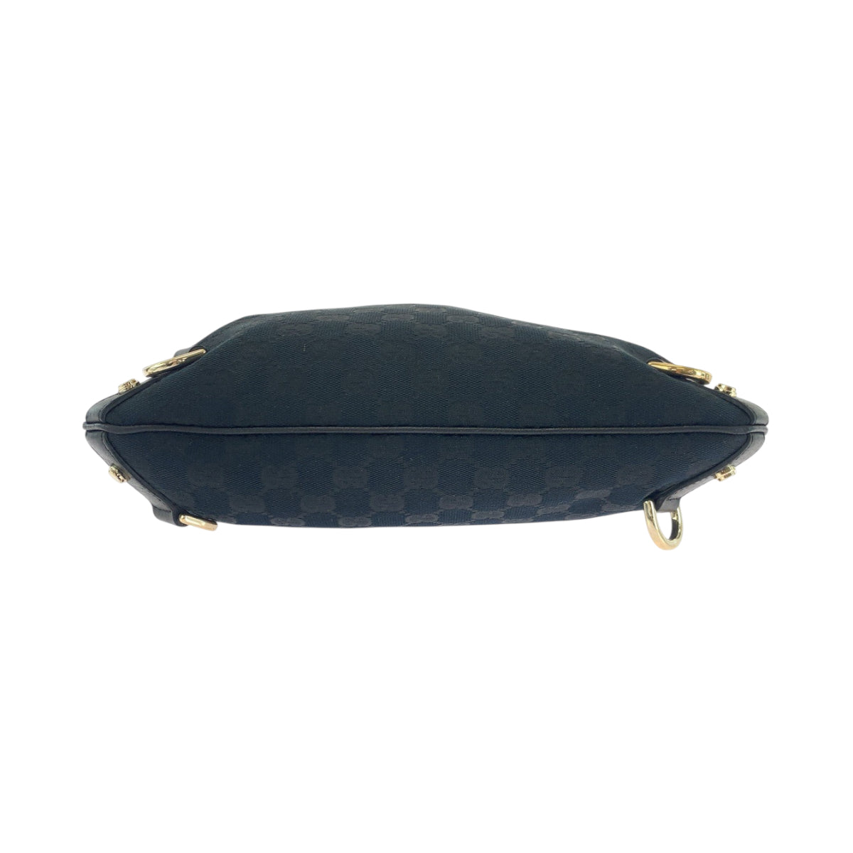18162
GUCCI グッチ アビー ブラック 黒 ゴールド金具 GGキャンバス 131326 ショルダーバッグ 斜め掛け  レディース AB34