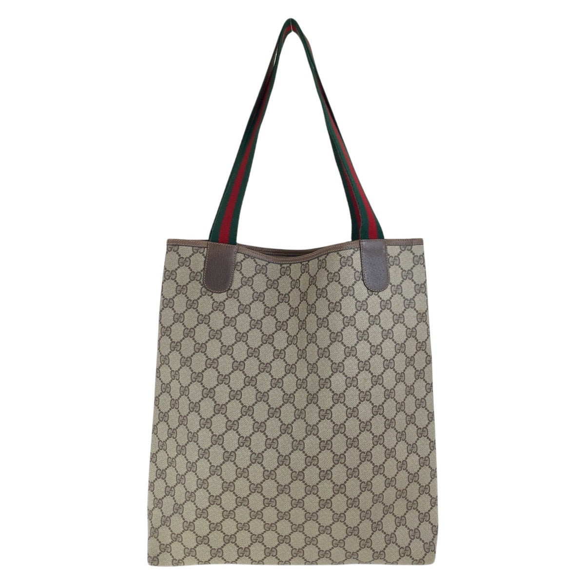 18163
GUCCI グッチ ヴィンテージ オールドグッチ シェリーライン ブラウン ゴールド金具 GGスプリームキャンバス / レザー 902 02 003 トートバッグ ショルダーバッグ 男女兼用  レディース