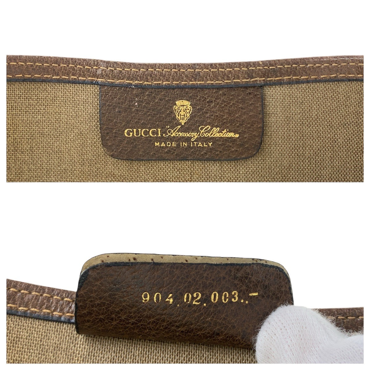 18163
GUCCI グッチ ヴィンテージ オールドグッチ シェリーライン ブラウン ゴールド金具 GGスプリームキャンバス / レザー 902 02 003 トートバッグ ショルダーバッグ 男女兼用  レディース