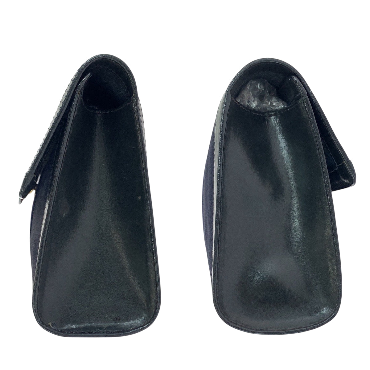 18178
GUCCI グッチ ヴィンテージ オールドグッチ ネイビー レッド ゴールド金具 スウェード 67 014 3088 クラッチバッグ セカンドバッグ  レディース AB