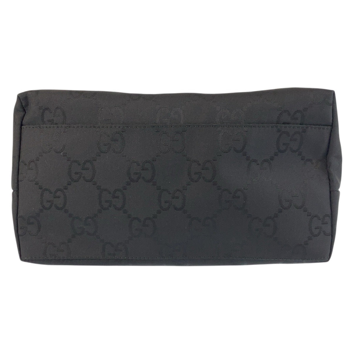 18183
GUCCI グッチ ブラック 黒 シルバー金具 GGキャンバス 001 3386 ショルダーバッグ  レディース A39