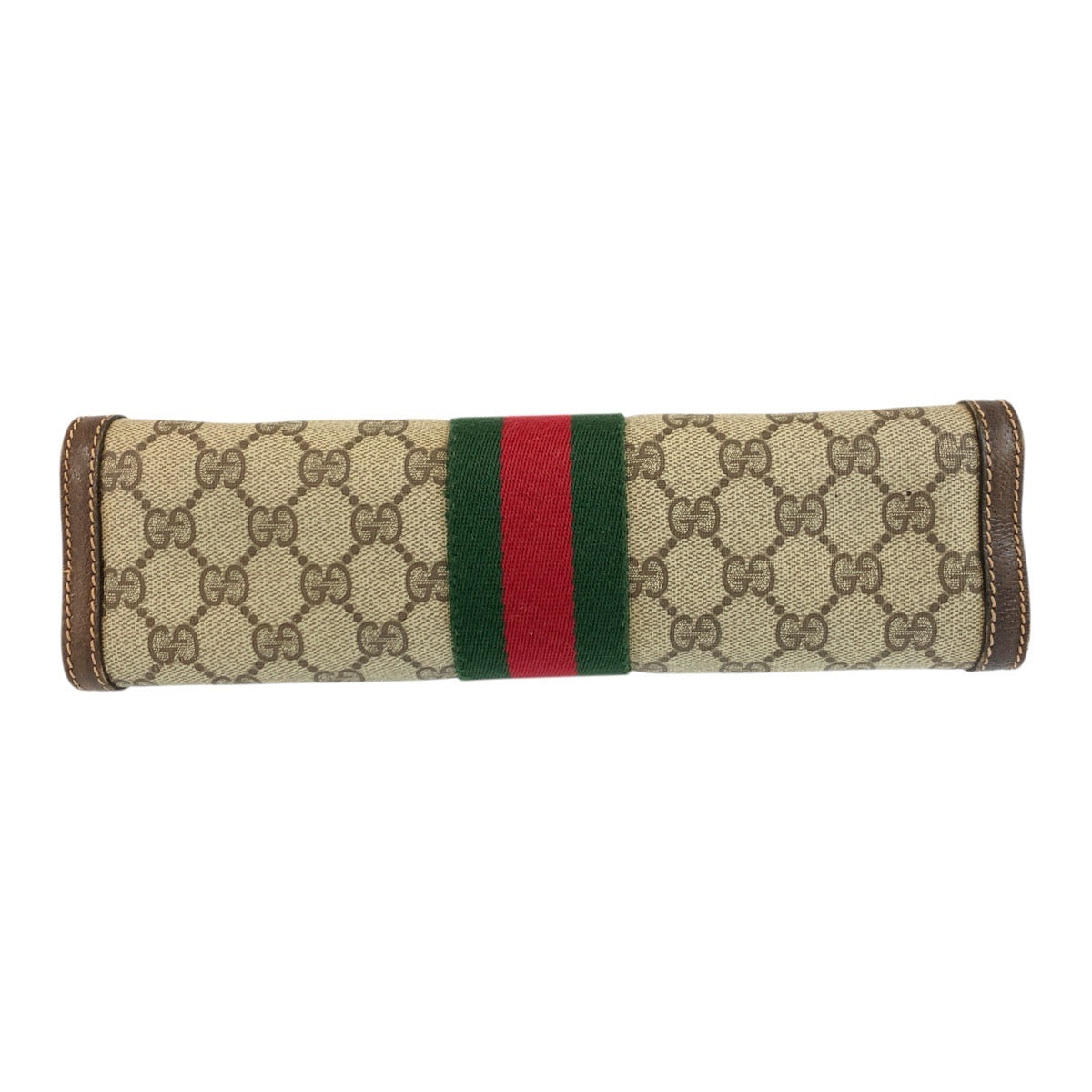 18191
GUCCI グッチ シェリーライン オールドグッチ ベージュ ブラウン GGスプリームキャンバス / レザー 41 001 2825 28 クラッチバッグ セカンドバッグ  メンズ AB20