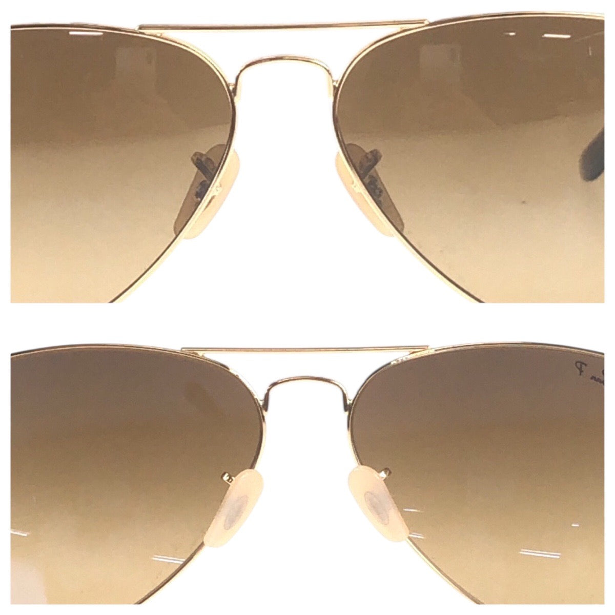 18200
Ray-Ban レイバン AVIATOR ブラウン ゴールド金具 ガラス / メタル RB3025 001/M2 58□14 3P サングラス ティアドロップ  メンズ A22