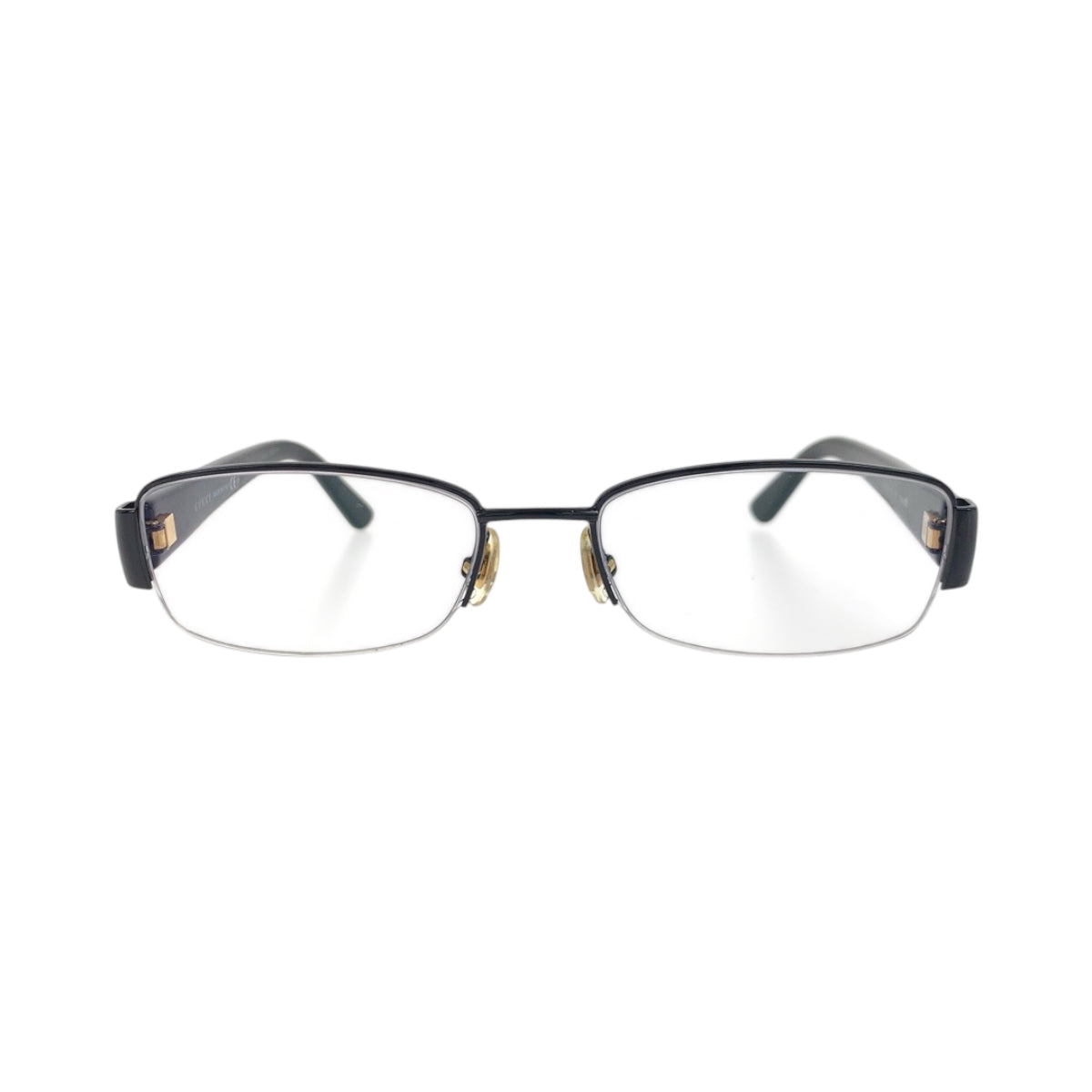 18201
GUCCI グッチ ブラック ブラウン チタン GG4245 メガネ  メンズ A16