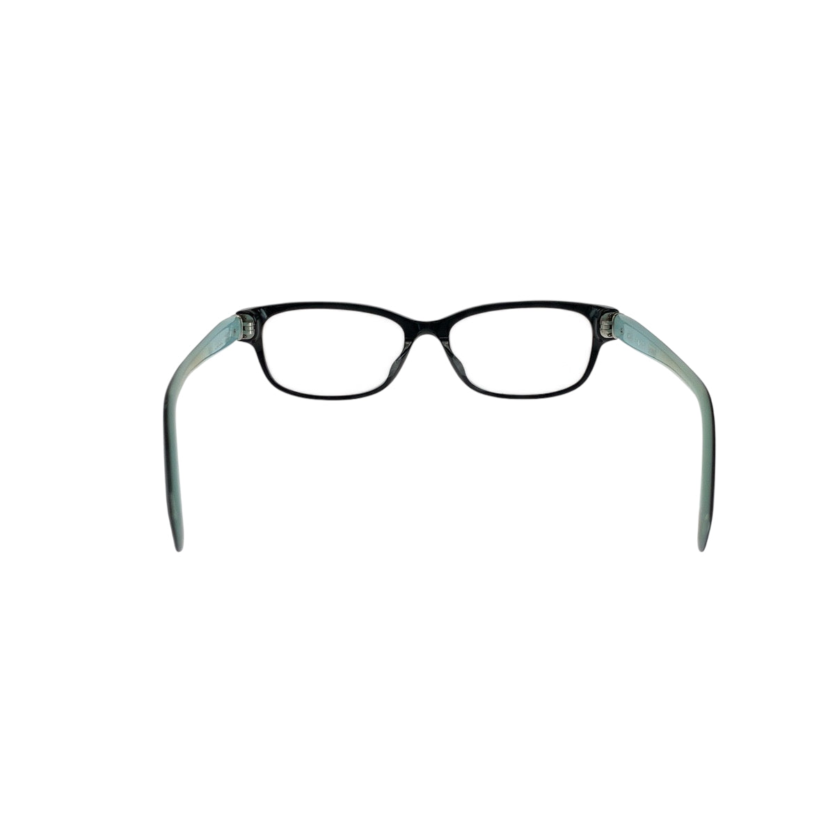 18205
TIFFANY&Co. ティファニー ブラック 黒 ブルー シルバー金具 プラスチック TF2126D 54▫︎16 メガネフレーム  レディース ABP17