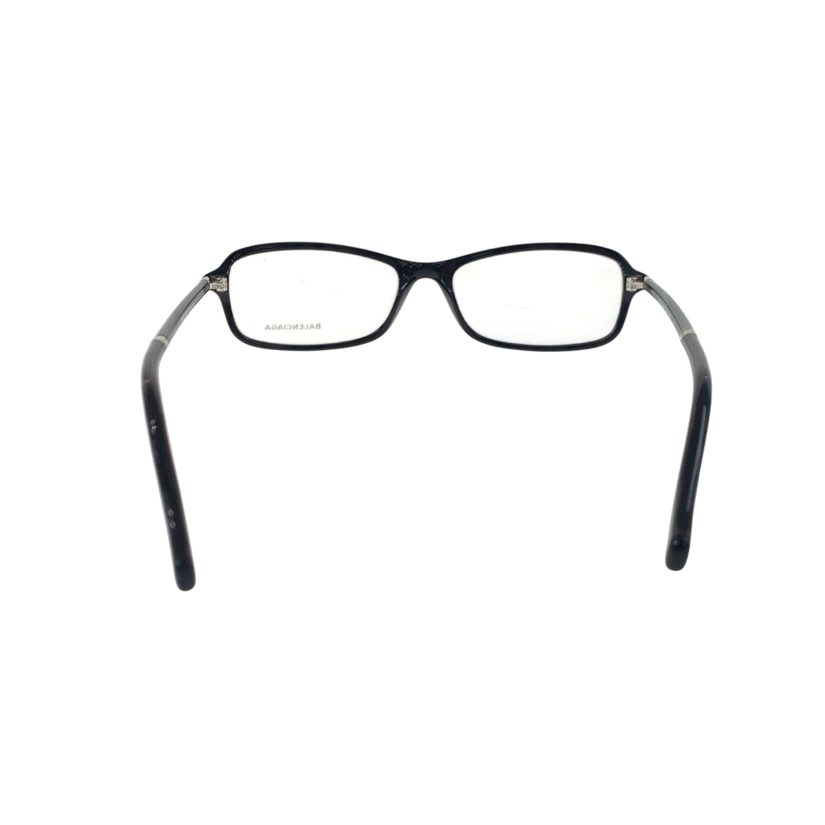 18208
BALENCIAGA バレンシアガ ブラック グレー プラスチック BA5016 メガネ  メンズ A21
