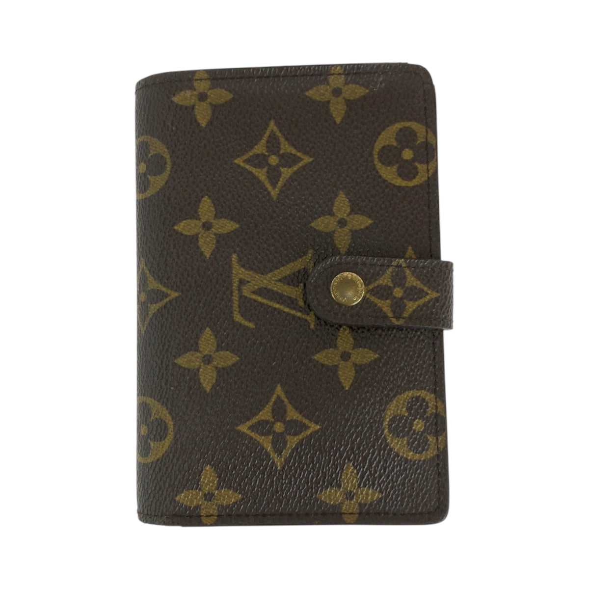 18255
LOUIS VUITTON Monogram Portemonnaie Billet Viennois Brown Gold Hardware PVC M61663 Bi-fold Wallet Compact Wallet for Women