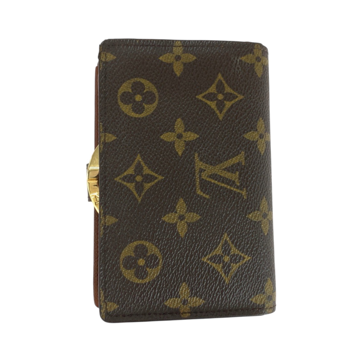 18255
LOUIS VUITTON Monogram Portemonnaie Billet Viennois Brown Gold Hardware PVC M61663 Bi-fold Wallet Compact Wallet for Women