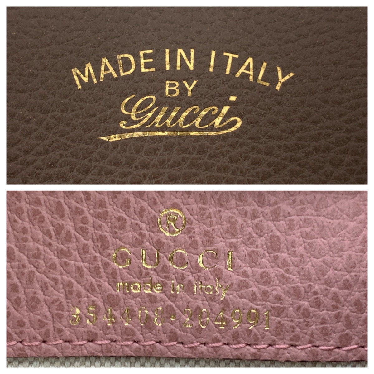 18318
GUCCI グッチ スウィング ブラウン グレージュ ピンク レザー 354408 トートバッグ ショルダーバッグ  レディース ABP52