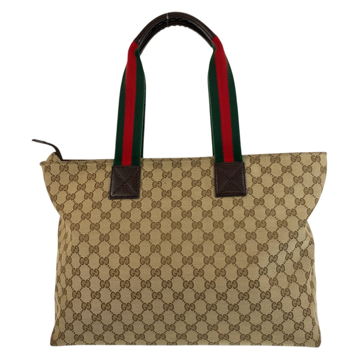 18320
GUCCI グッチ シェリーライン ベージュ ブラウン GGキャンバス 155524 トートバッグ ショルダーバッグ  レディース A64