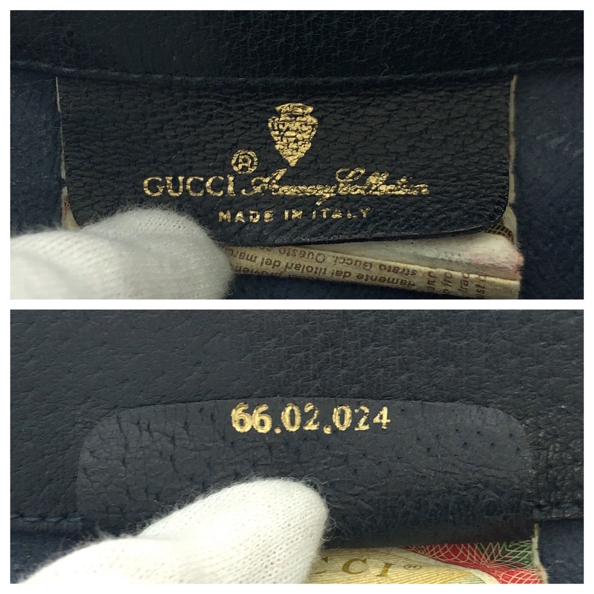 18322
GUCCI グッチ ヴィンテージ オールドグッチ シェリーライン ネイビー グレー ゴールド金具 GGスプリームキャンバス 66 02 024 ショルダーバッグ ポシェット レディース AB40