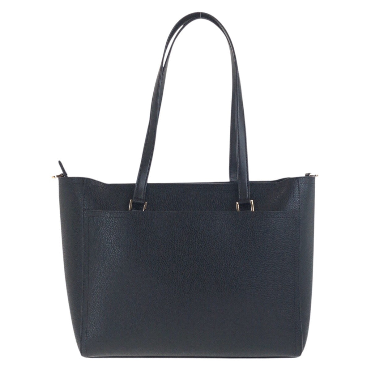 18333
Michael Kors マイケルコース ブラック 黒 ゴールド金具 レザー トートバッグ ショルダーバッグ  レディース A