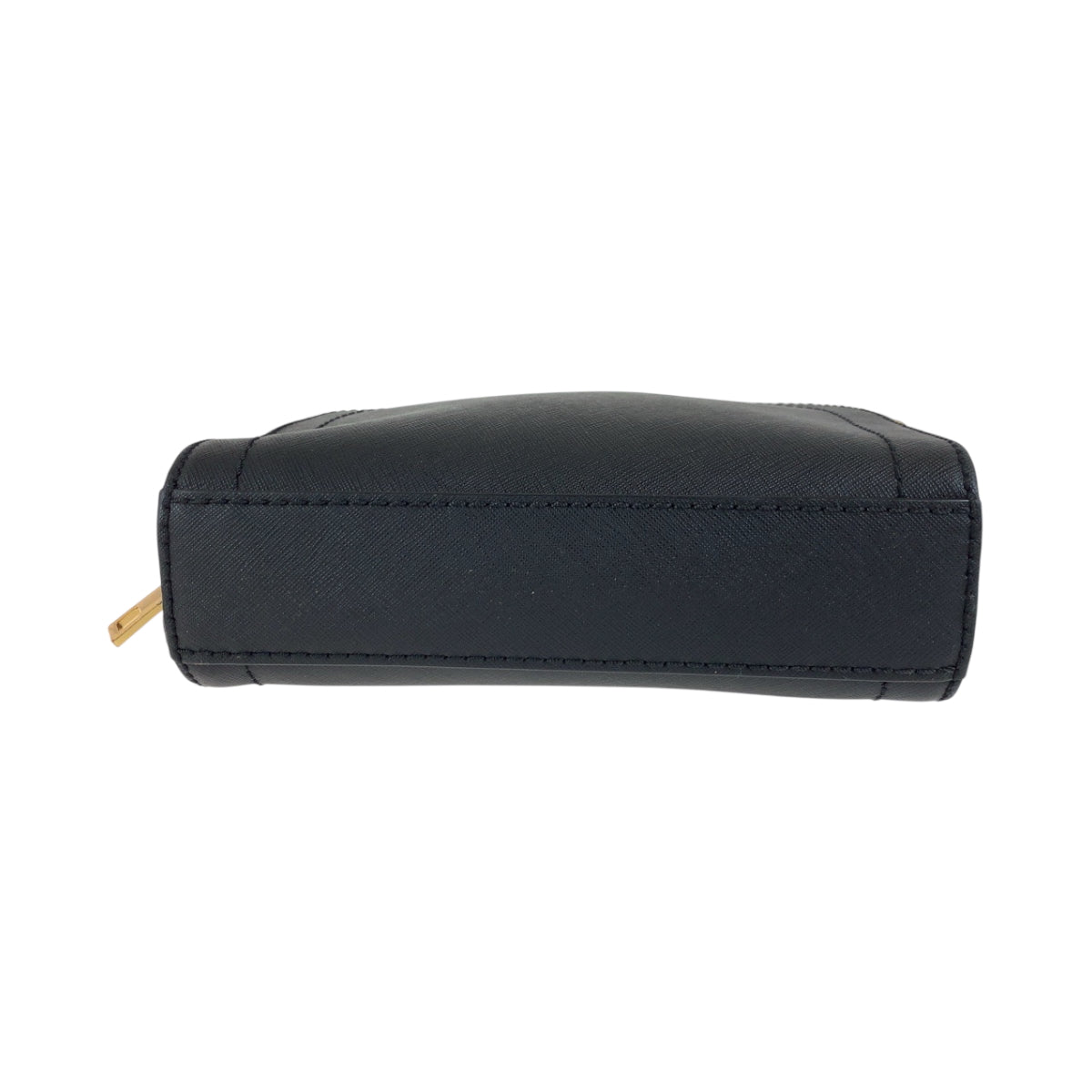 18336
MARC JACOBS マークジェイコブス ブラック 黒 ゴールド金具 PVC ショルダーバッグ ポシェット  レディース A20