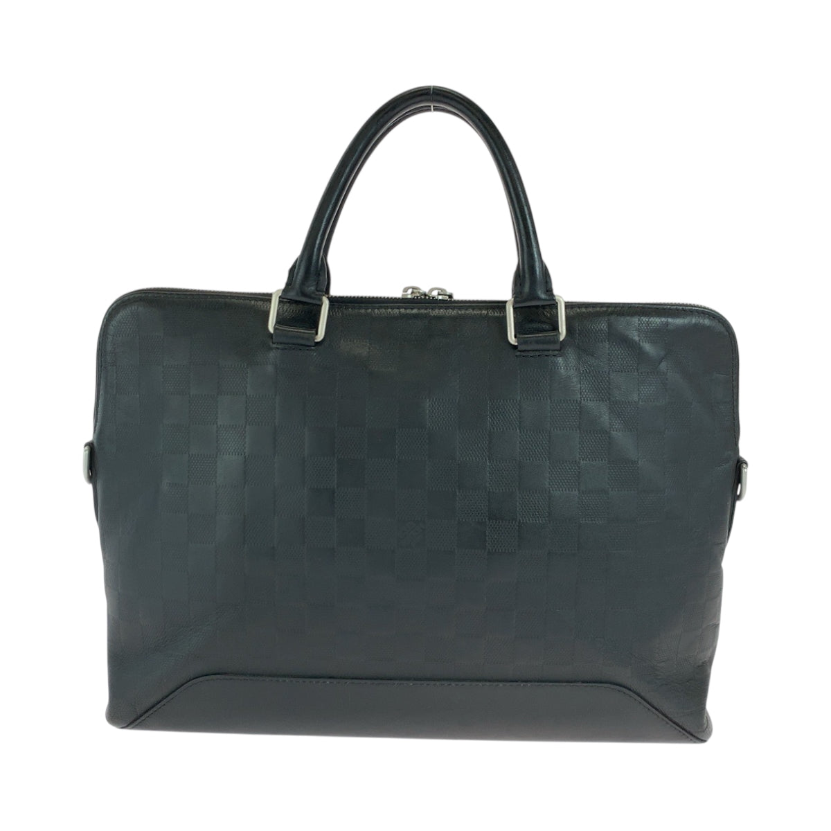 18341
LOUIS VUITTON ルイヴィトン ダミエ アンフィニ  アヴェニュー ブラック 黒 シルバー金具 レザー N41019 ビジネスバッグ ハンドバッグ  メンズ AB68