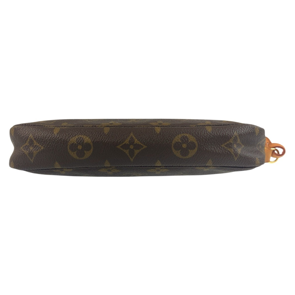 18342
LOUIS VUITTON ルイヴィトン モノグラム ポシェット アクセソワール ブラウン ゴールド金具 PVC / レザー M51980 ハンドバッグ アクセサリーポーチ レディース AB60