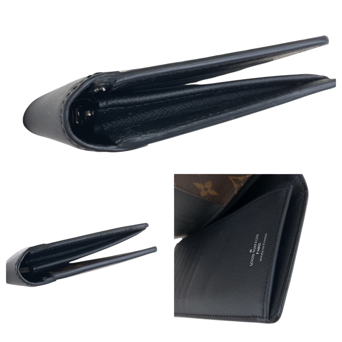 18343
LOUIS VUITTON ルイヴィトン モノグラム マカサー ポルトフォイユ ブラザ ブラウン ブラック シルバー金具 PVC M69410 長財布 ロングウォレット  メンズ A58