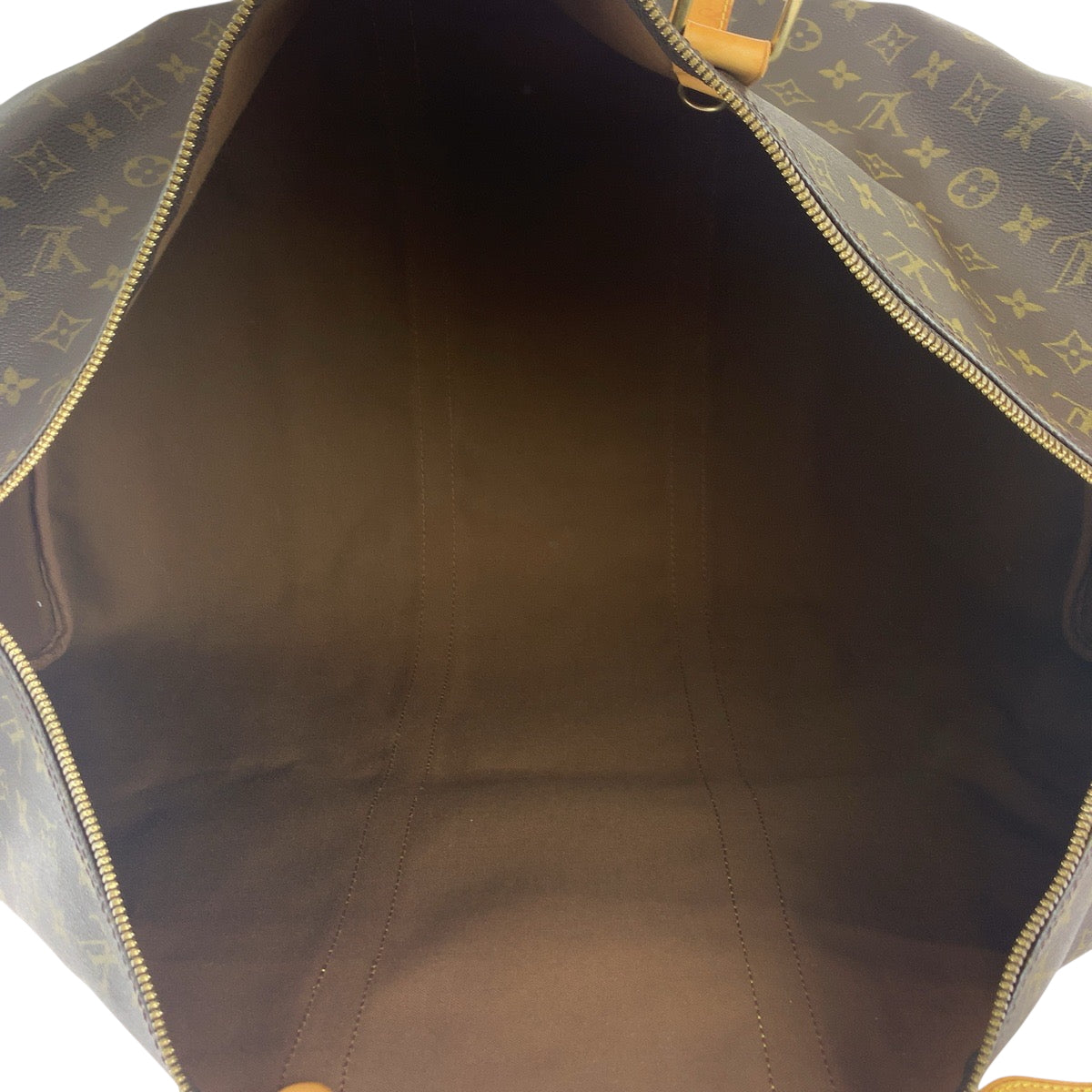18345
LOUIS VUITTON ルイヴィトン モノグラム キーポル60 バンドリエール ブラウン ゴールド金具 PVC M41412 ショルダーバッグ ボストンバッグ 2way  レディース AB84