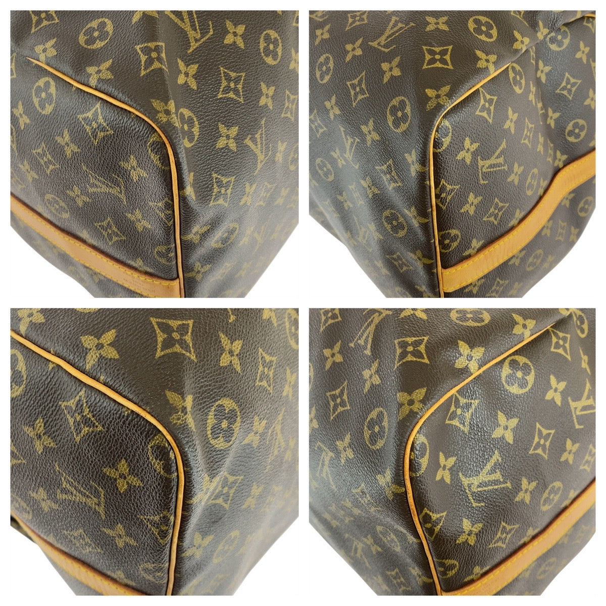 18346
LOUIS VUITTON ルイヴィトン モノグラム キーポル バンドリエール60 ブラウン ゴールド金具 PVC / レザー M41412 ボストンバッグ ショルダーバッグ 2way メンズ AB76