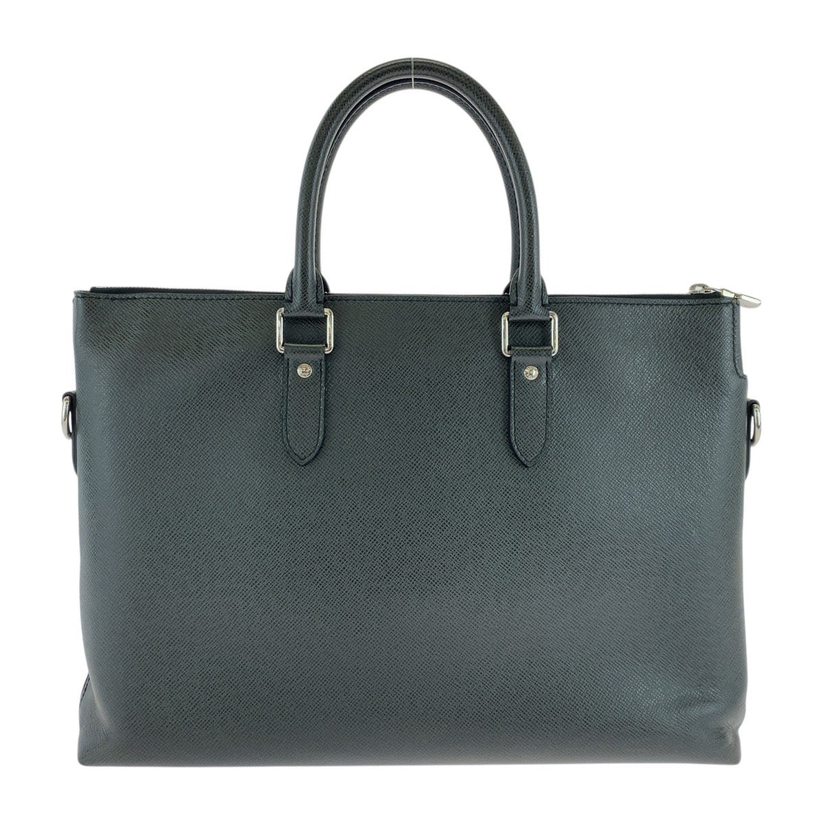 18347
LOUIS VUITTON ルイヴィトン タイガ アントン ブラック 黒 シルバー金具 レザー M33416 ビジネスバッグ ブリーフケース  メンズ ABP84