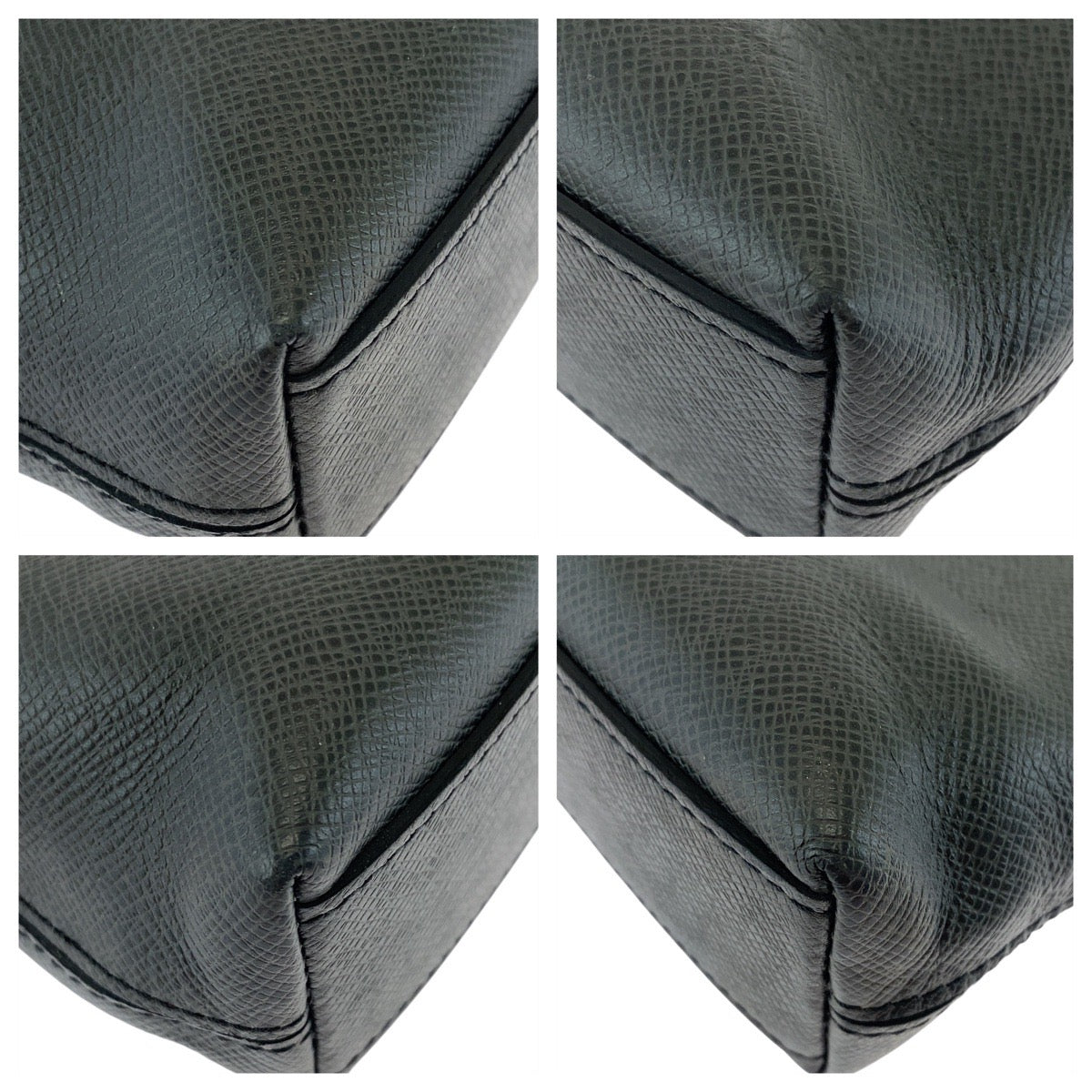 18347
LOUIS VUITTON ルイヴィトン タイガ アントン ブラック 黒 シルバー金具 レザー M33416 ビジネスバッグ ブリーフケース  メンズ ABP84