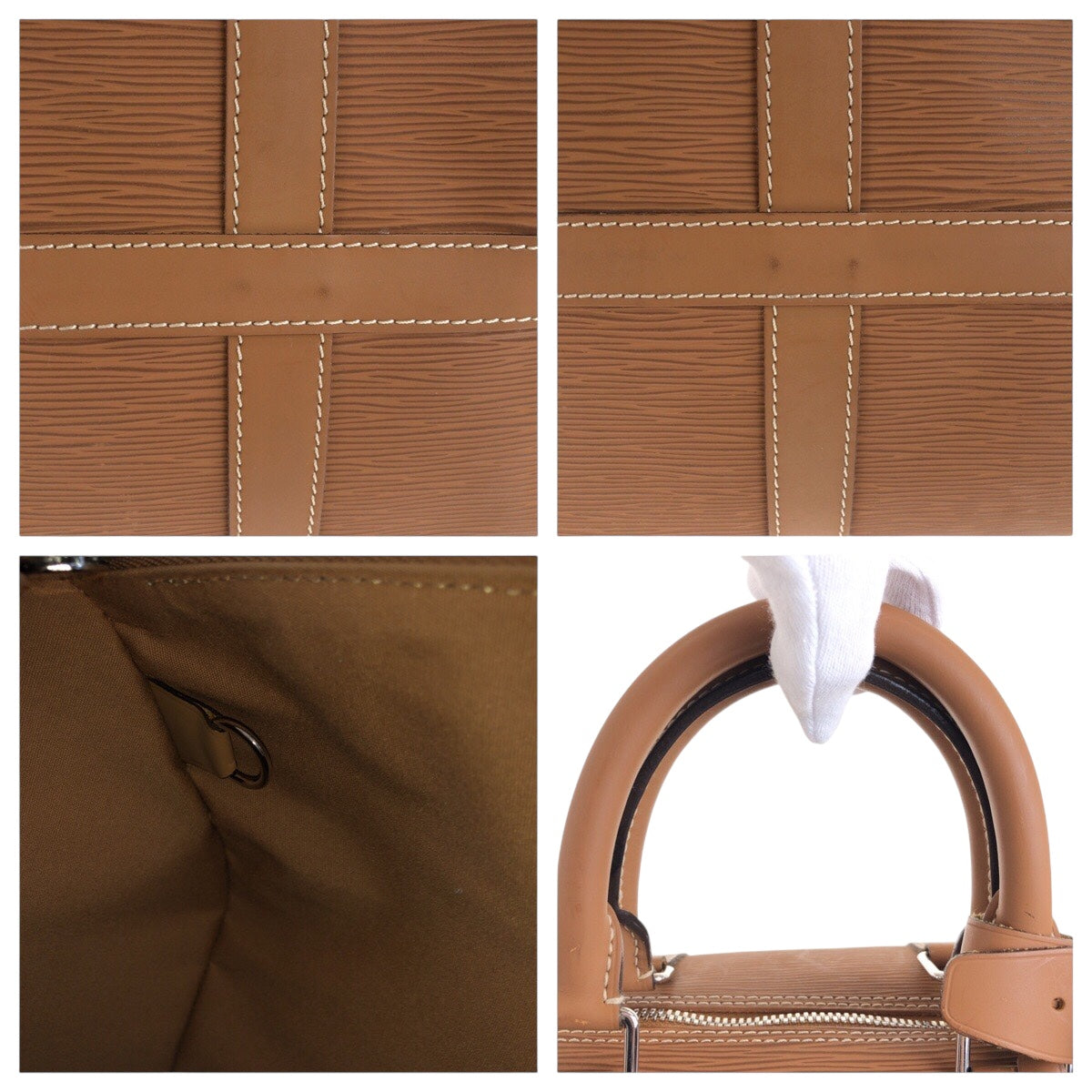 18352
LOUIS VUITTON ルイヴィトン エピ キーポル45  男女兼用 キャネル シルバー金具 エピレザー ボストンバッグ  レディース ABP68