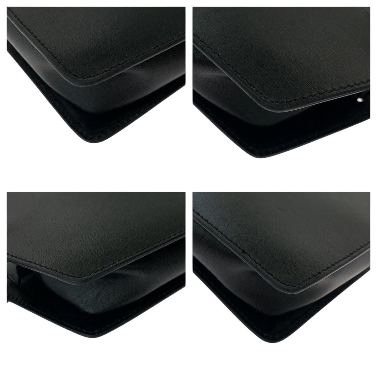 18354
OFF-WHITE オフホワイト ネームタグ ブラック 黒 ブルー ゴールド金具 レザー クラッチバッグ ハンドバッグ  メンズ A48