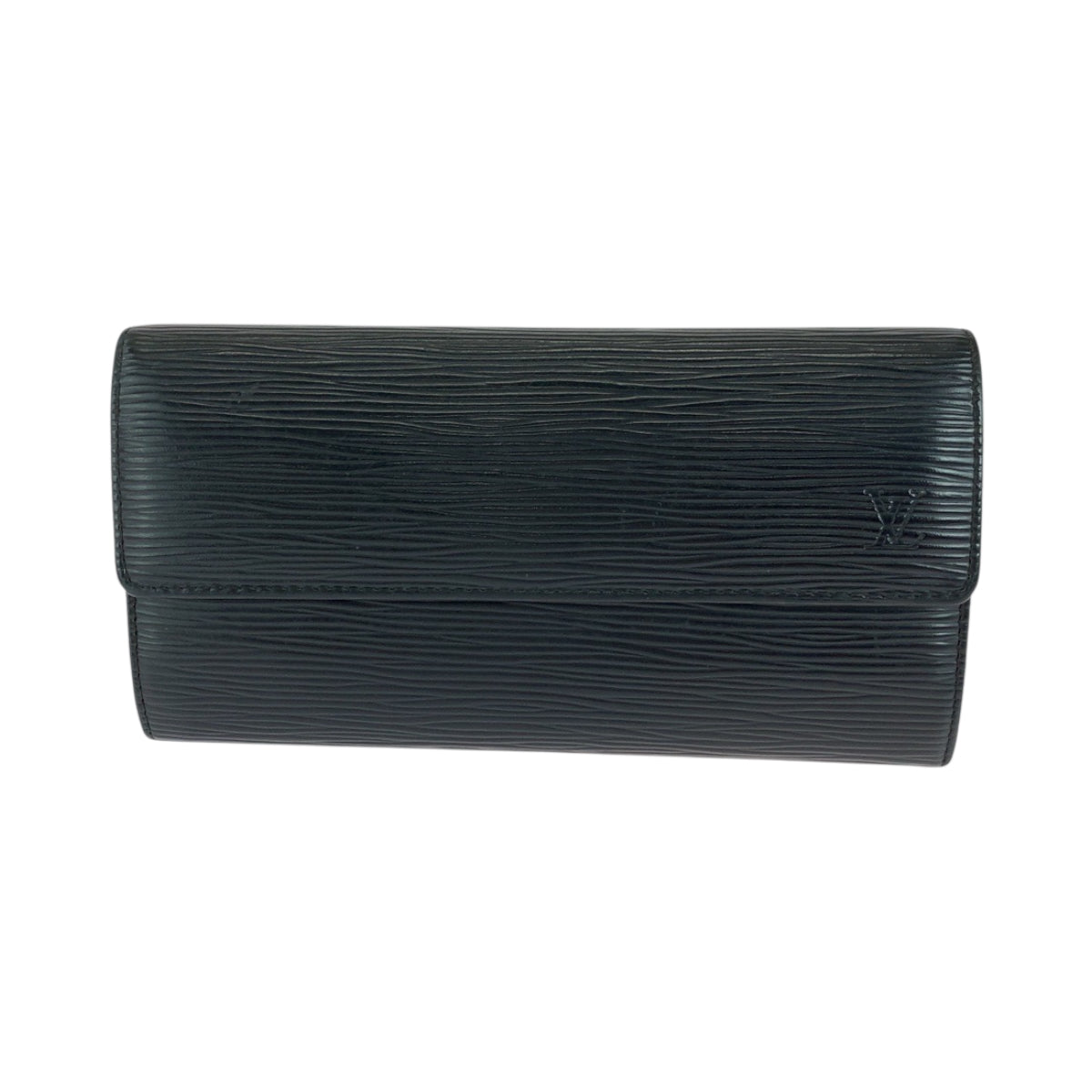 18361
LOUIS VUITTON ルイヴィトン エピ ポルトモネ クレディ ノワール ブラック 黒 シルバー金具 エピレザー M63572 長財布 ロングウォレット  メンズ
