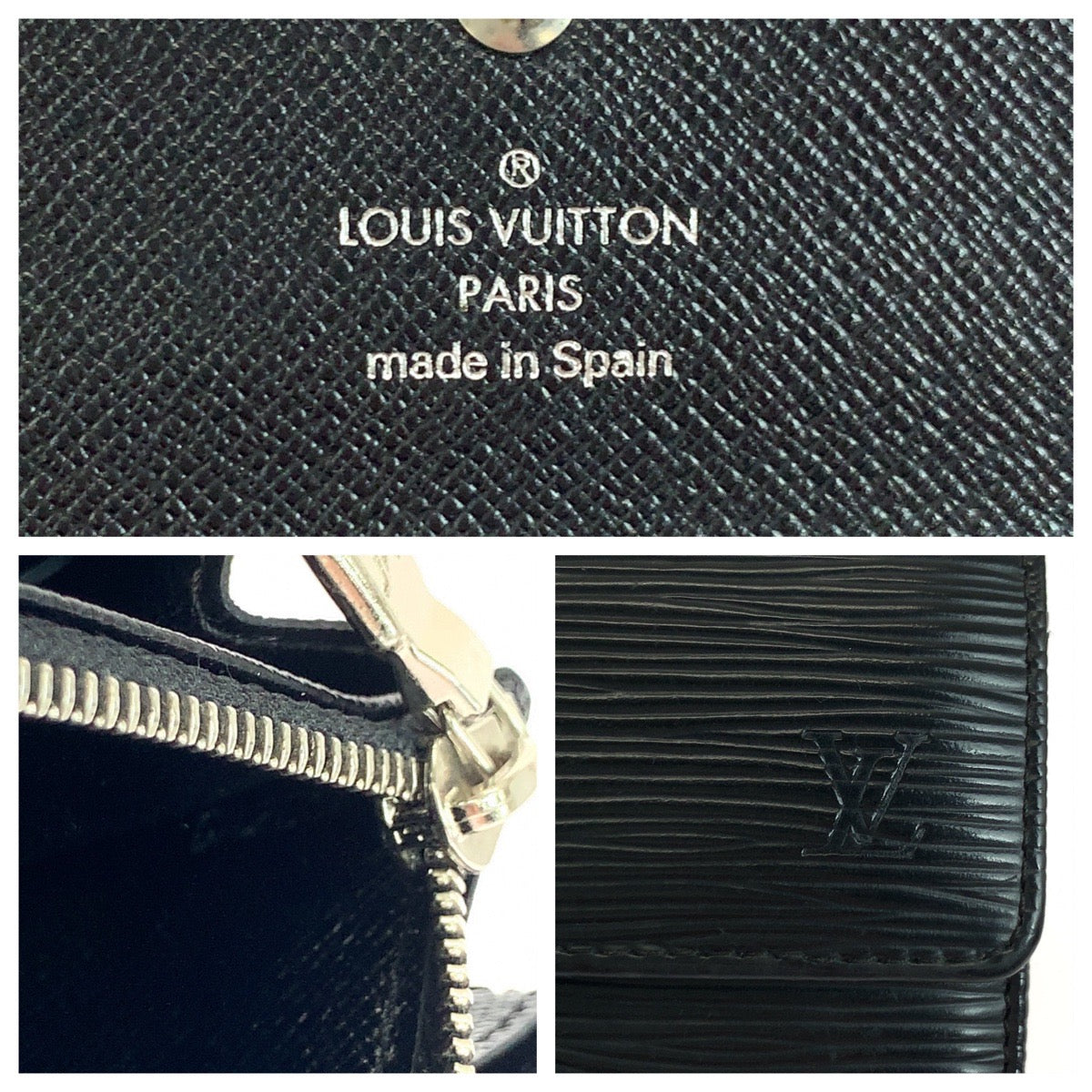 18361
LOUIS VUITTON ルイヴィトン エピ ポルトモネ クレディ ノワール ブラック 黒 シルバー金具 エピレザー M63572 長財布 ロングウォレット  メンズ