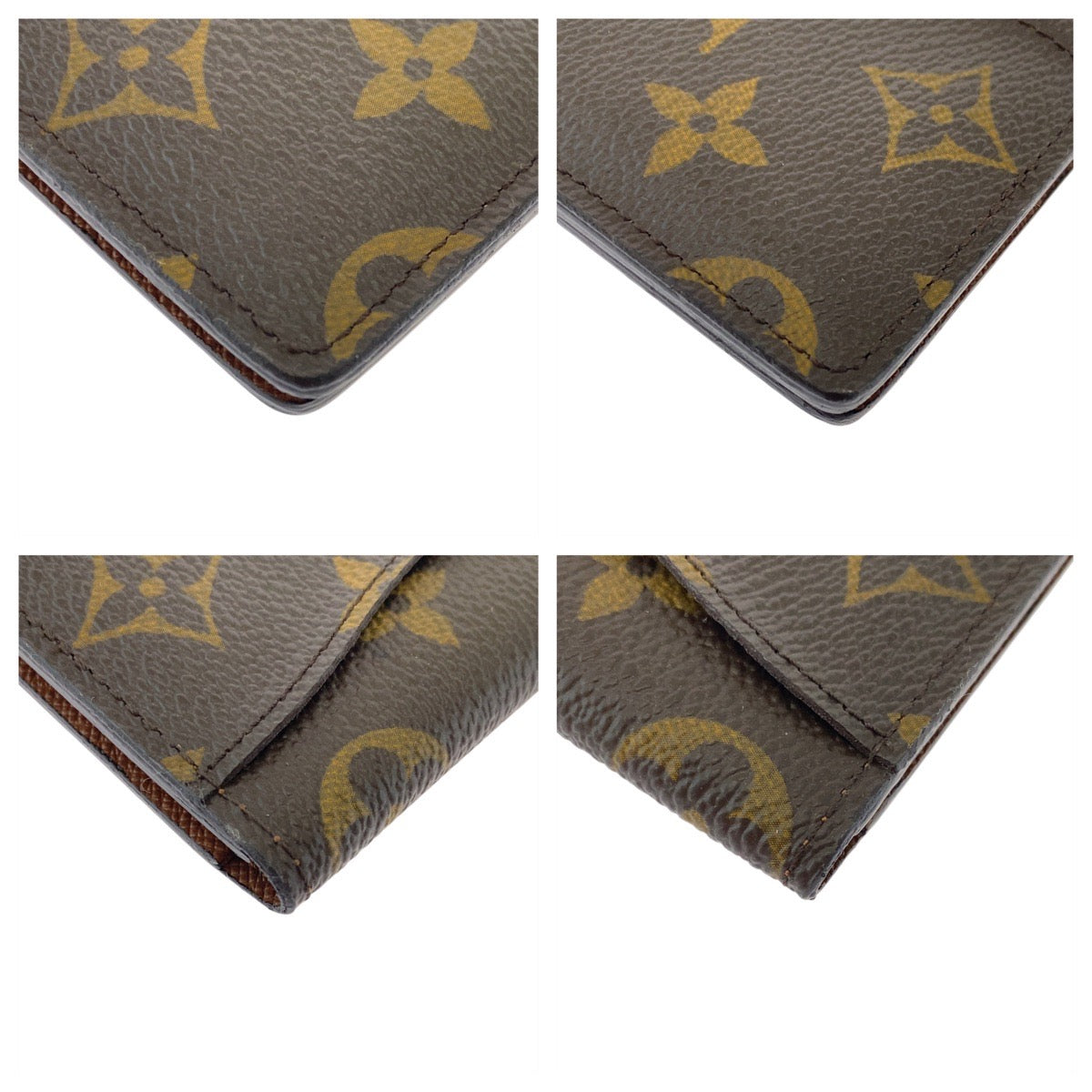 18364
LOUIS VUITTON ルイヴィトン モノグラム オーガナイザー ドゥ ポッシュ ブラウン PVC M61732 カードケース  メンズ