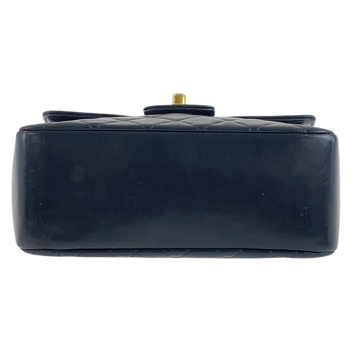 18371
CHANEL シャネル ヴィンテージ マトラッセ ココマーク ターンロック ブラック 黒 ゴールド金具 ラムスキン ハンドバッグ レディース A298