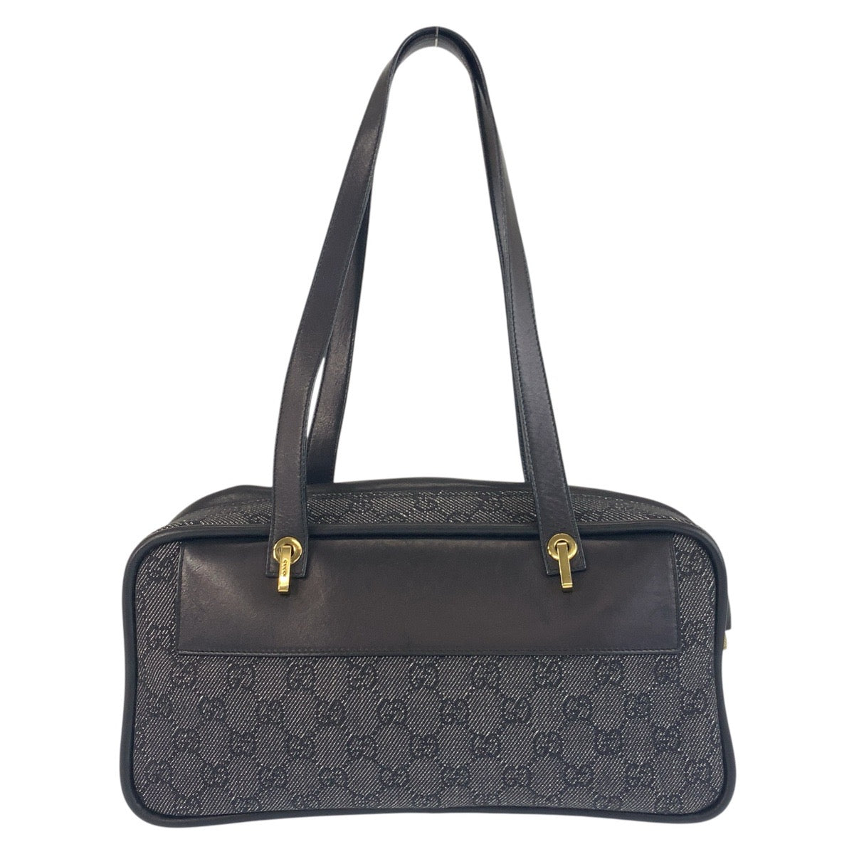 18372
GUCCI グッチ ブラック ゴールド金具 GGキャンバス / レザー 92729 ショルダーバッグ  レディース AB