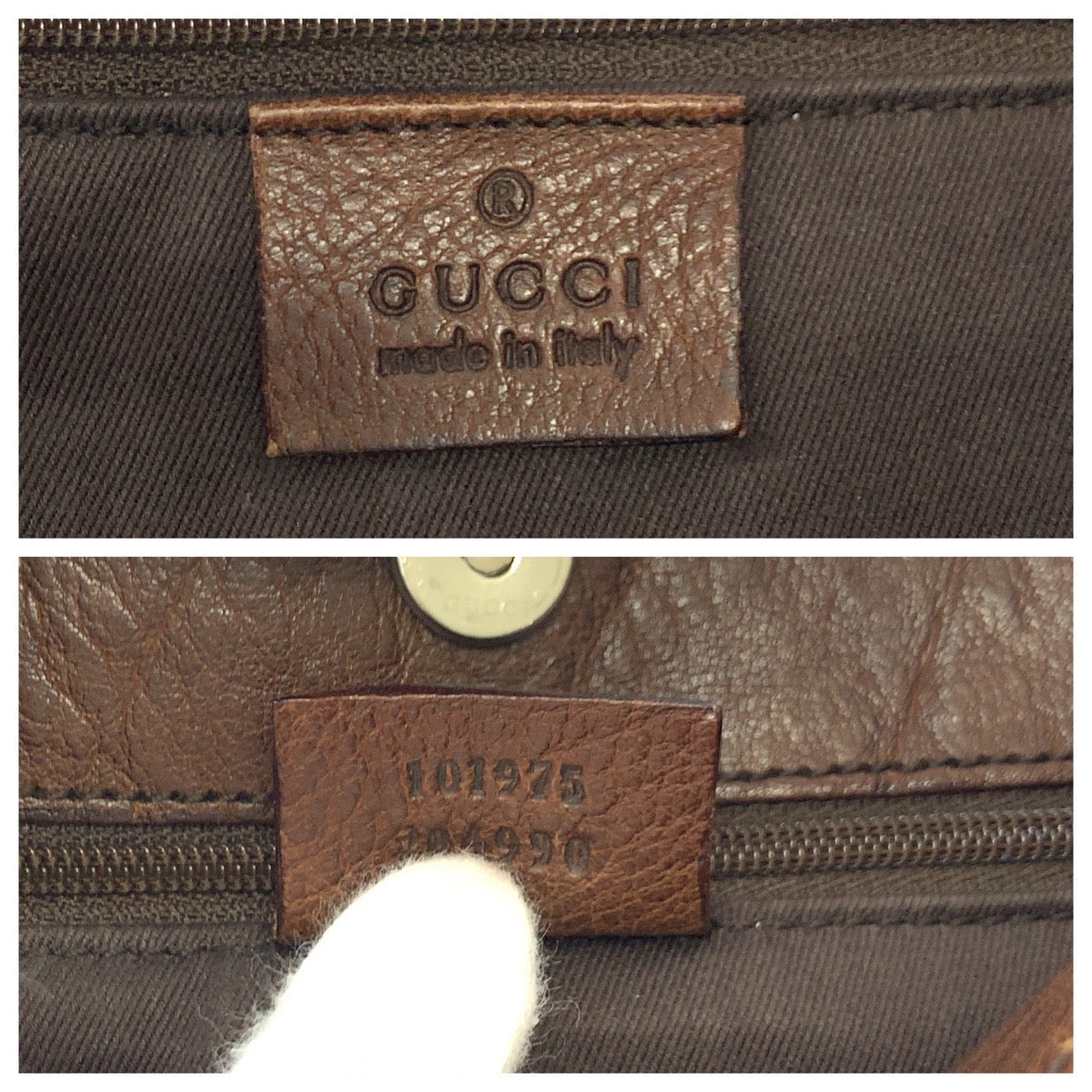 18374
GUCCI グッチ ホースビット ブラウン ブラック金具 GGキャンバス 101975 ショルダーバッグ 肩掛け  レディース ABP40