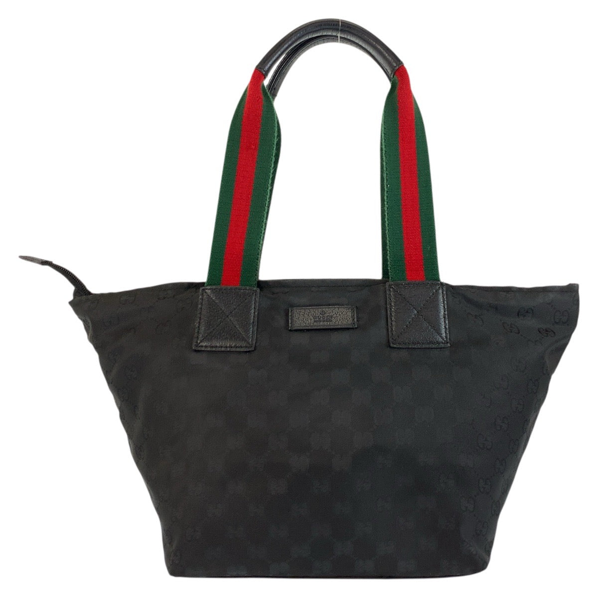 18376
GUCCI グッチ シェリーライン ブラック 黒 GGキャンバス / レザー 131230 トートバッグ ショルダーバッグ  レディース