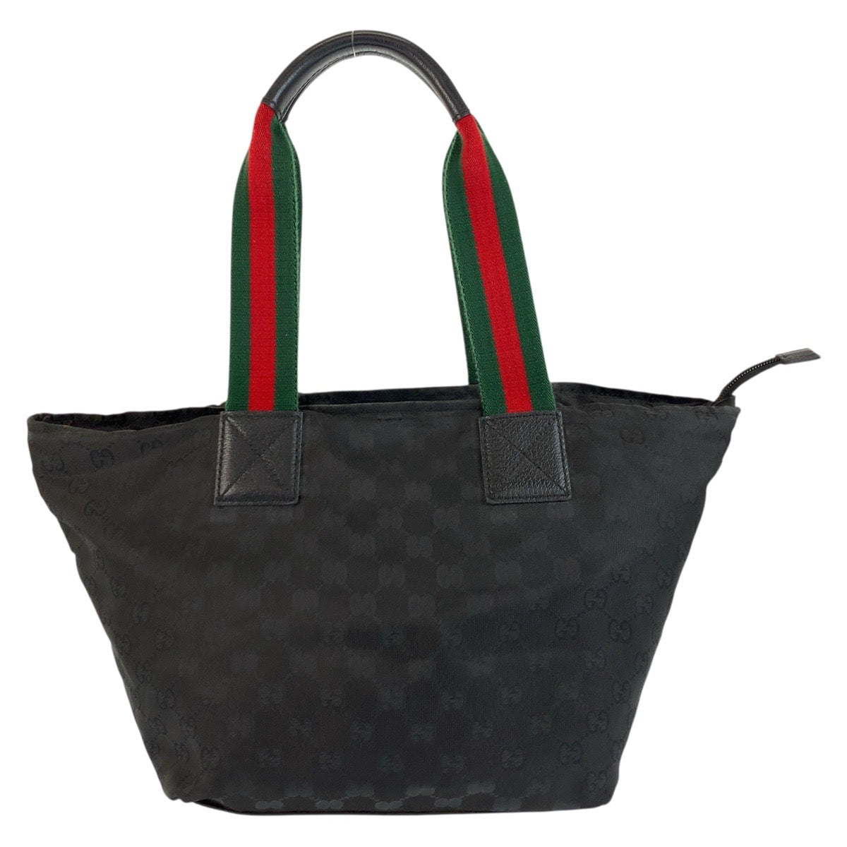 18376
GUCCI グッチ シェリーライン ブラック 黒 GGキャンバス / レザー 131230 トートバッグ ショルダーバッグ  レディース