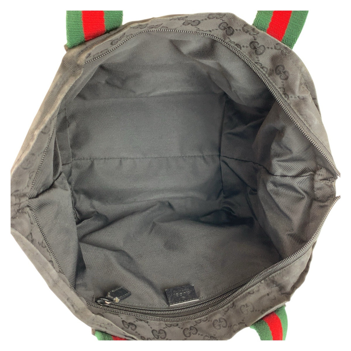18376
GUCCI グッチ シェリーライン ブラック 黒 GGキャンバス / レザー 131230 トートバッグ ショルダーバッグ  レディース