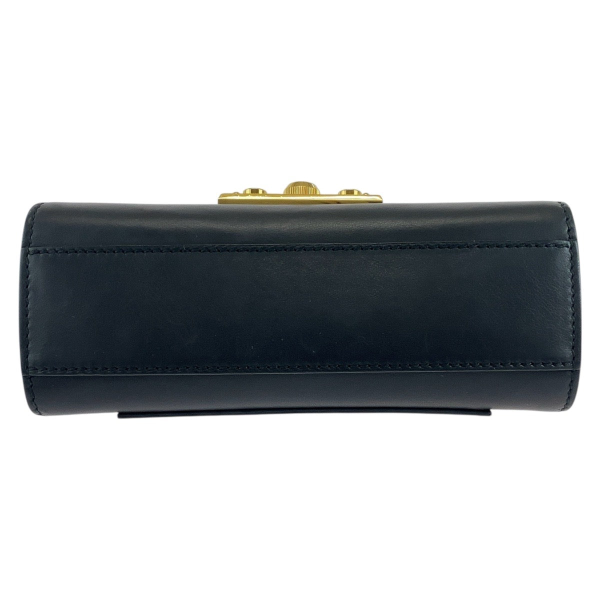 18377
GUCCI グッチ パドロック ブラック 黒 ゴールド金具 レザー 409487 チェーンショルダーバッグ  レディース ABP75