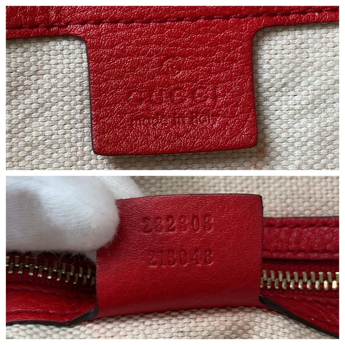 18380
GUCCI グッチ ソーホー レッド ゴールド金具 レザー 282303 トートバッグ ハンドバッグ レディース ABP68