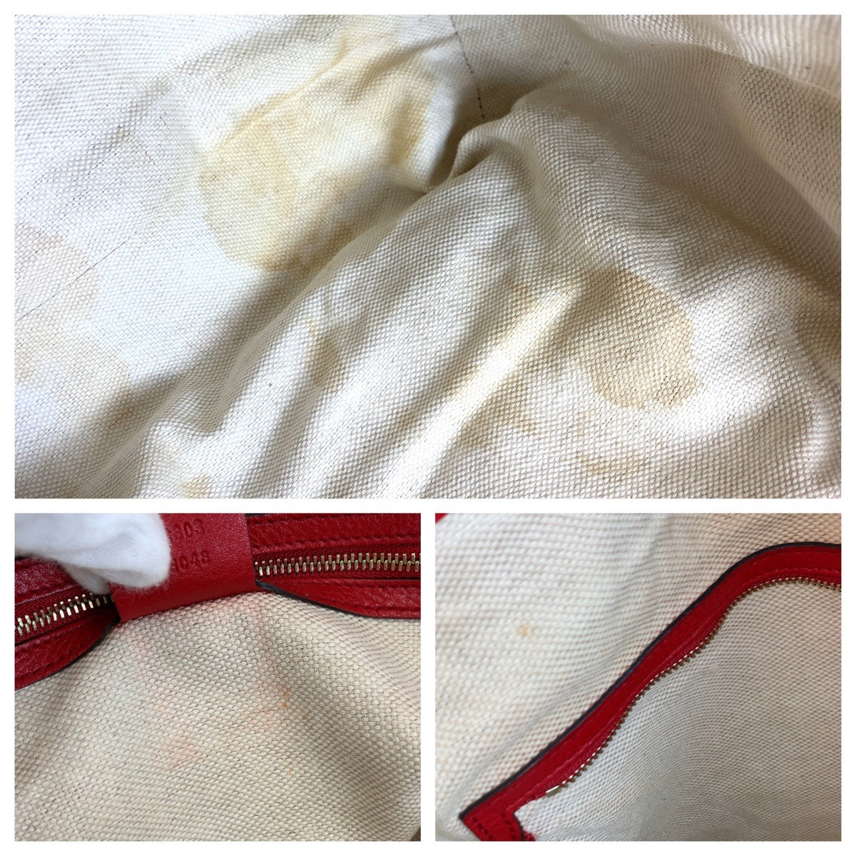 18380
GUCCI グッチ ソーホー レッド ゴールド金具 レザー 282303 トートバッグ ハンドバッグ レディース ABP68