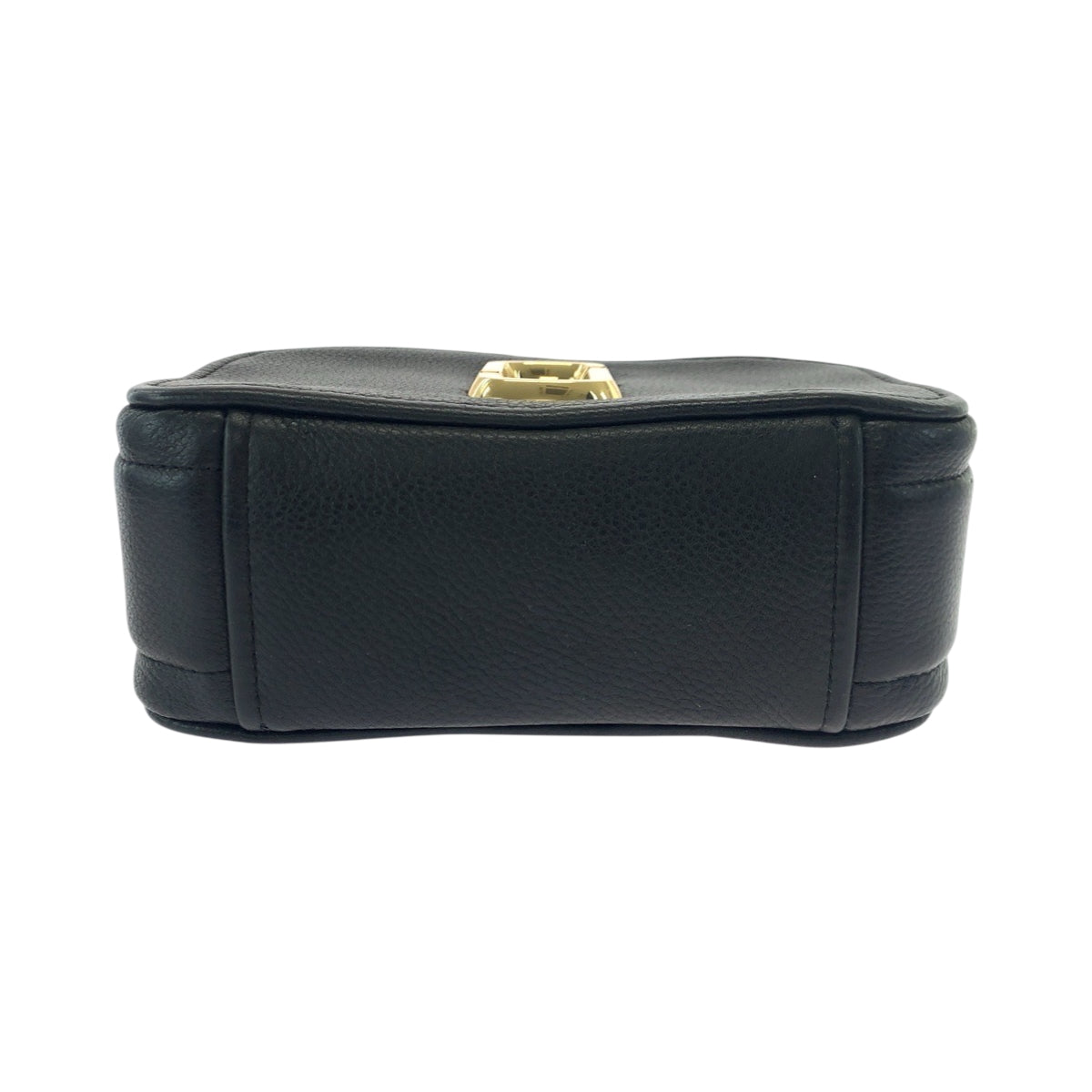 18383
MARC BY MARC JACOBS マークバイマークジェイコブス ブラック 黒 ゴールド金具 レザー M0016805 ショルダーバッグ ポシェット  レディース AB21
