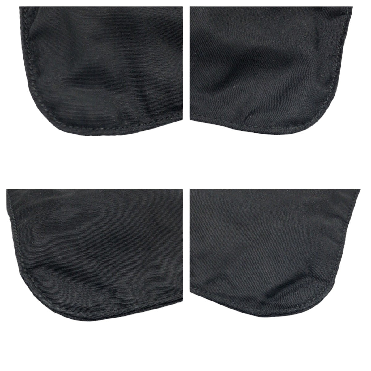 18403
PRADA プラダ テスート 三角ロゴプレート ブラック 黒 ナイロン ショルダーバック メッセンジャーバッグ  レディース AB34